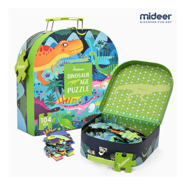 미디어 공룡 퍼즐 놀이 휴대용 가방