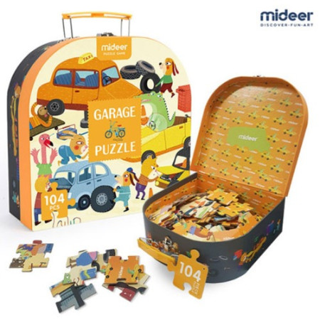 미디어 차고지 퍼즐놀이 휴대용 가방